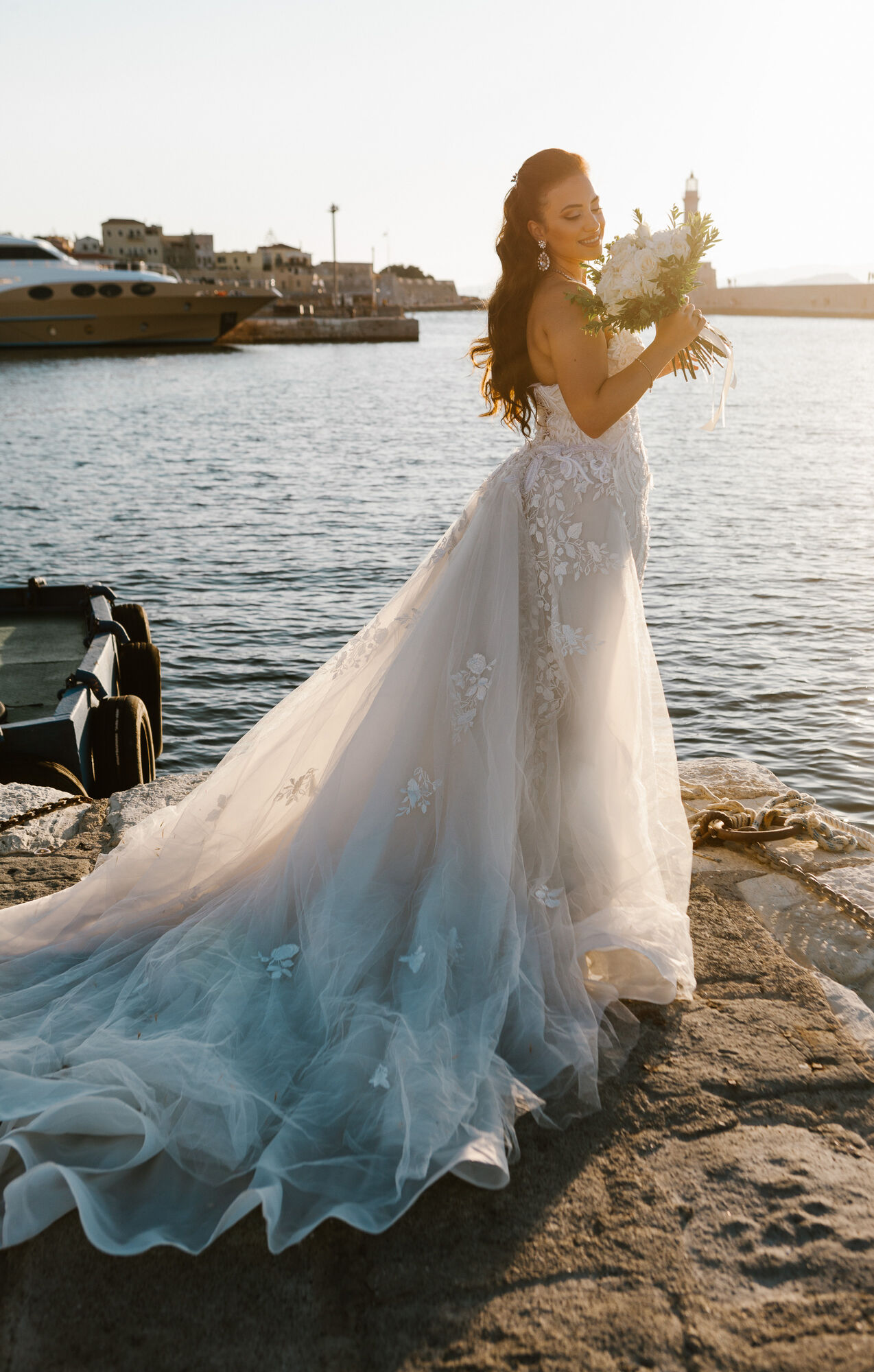 Old Harbour of Chania Wedding