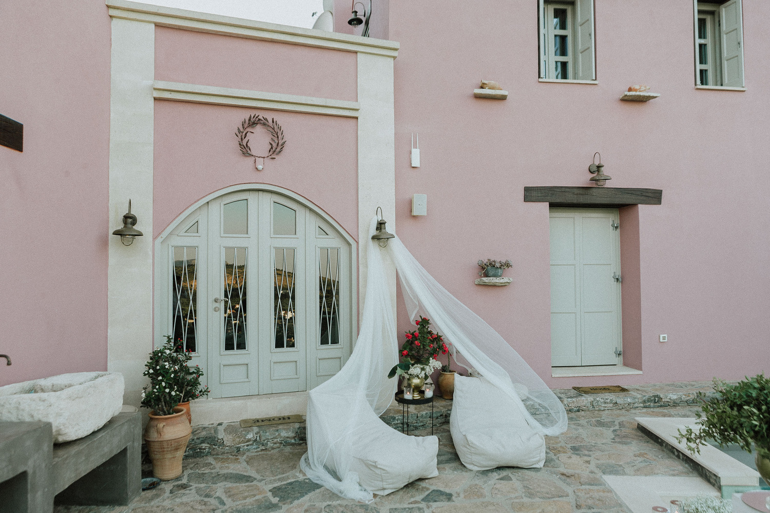 Villa wedding proposal in Crete