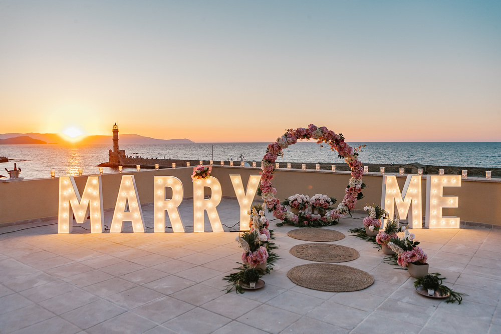 Roof Top Chania Venue – Why to Propose with a view
